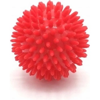 Rehabiq Masážní míček ježek červený 8 cm