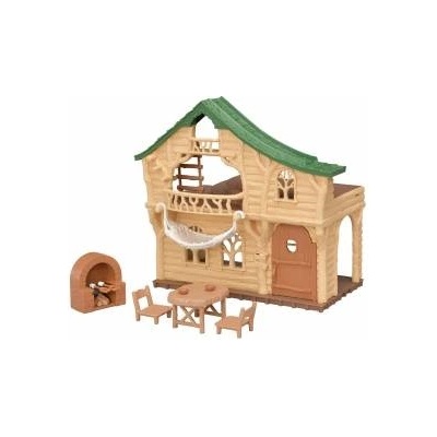 EPOCH Dolls House Sylvanian Families The Lake Chalet