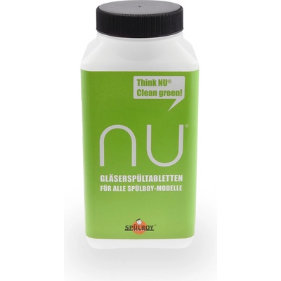 NU Tablety na mytí sklenic 100 ks 500 g