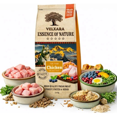 Velxara Adult FM Grain Free dog adult chicken 11,4 kg