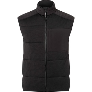 super. natural Мъжки вълнен елек super. natural Shield DWR Vest Merino vest - Jet Black (032-1841-0113)