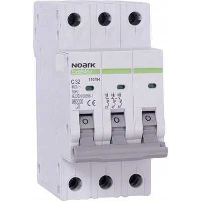 NOARK Jistič SLIM 3P B20A 6kA AC