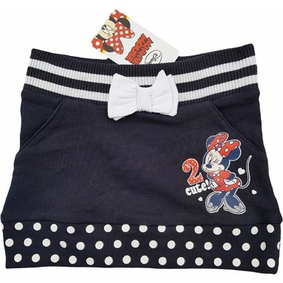 Disney dívčí sukně MINNIE EN1042 tm. modrá