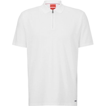 Hugo Блуза с яка Hugo Men's Short Sleeve Polo Shirt - White