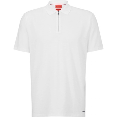 Hugo Блуза с яка Hugo Men's Short Sleeve Polo Shirt - White