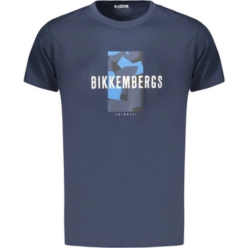 Bikkembergs Мъжка тениска с къс ръкав bikkembergs, Размер l, Цвят Синьо (bkk3mts03_blnavy)