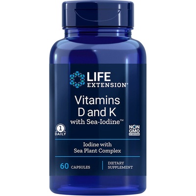 Life Extension Vitamins D & K 60 kapsle