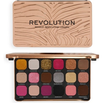 Revolution Beauty Forever Flawless Eyeshadow Palette Bare Pink Сенки палитра 19, 8gr