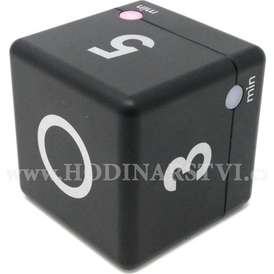 Digitální časovač TFA 38.2040.01 CUBE - černý