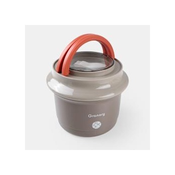 Sentio Кутия за храна кръгла 1150мл Beige