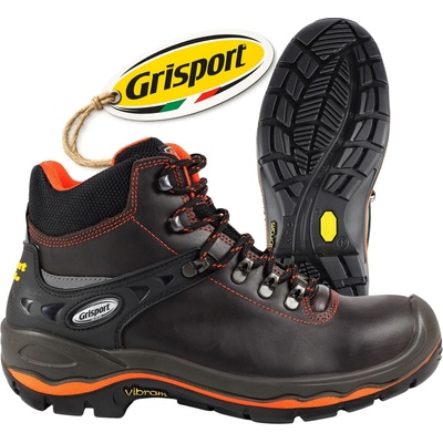 Grisport Marmeláda S3 SRC HRO Vibram obuv hnědá