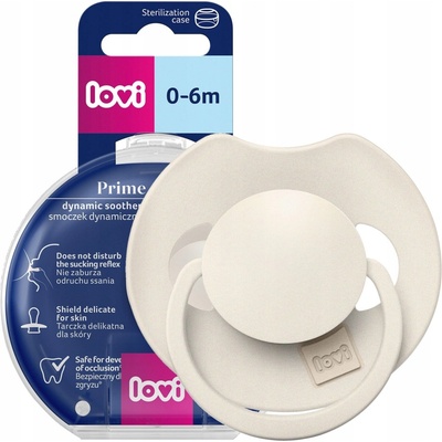 Lovi dudlík silikon dynamický Prime 1ks Coconut – Zboží Mobilmania