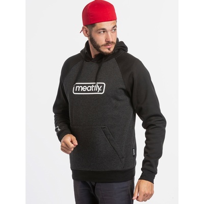 Meatfly Gravel Sweatshirt Meatfly | Siv | МЪЖЕ | S