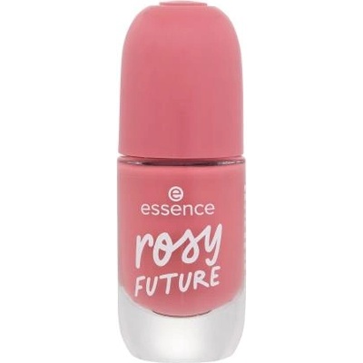 essence Gel Nail Colour бързосъхнещ лак за нокти с бляскав ефект 8 ml нюанс 67 Rosy Future