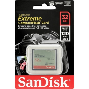 SanDisk CompactFlash Extreme 32GB UDMA7 SDCFXSB-032G-G46