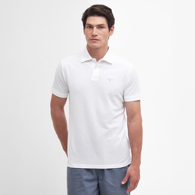 Barbour Lightweight Sports polo Shirt Classic white