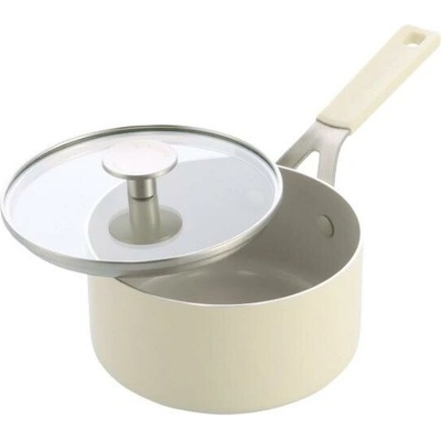 KitchenAid rendlík s poklicí aluminium s keramickým nepřilnavým povrchem 16cm mandlová CC009726-001