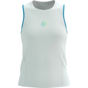 Compressport Дамска тениска Compressport Women's Trail Racing Tank Running shirt - Star White (916-3353-0412)