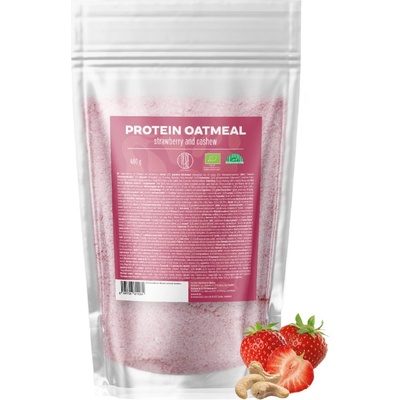 BrainMax Pure Pure® Протеинова овесена каша, ягодова с кашу, БИО, 480 g