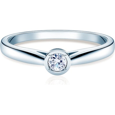 SAVICKI Годежен пръстен savicki: бяло злато, диамант