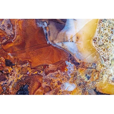 DIMEX ART Флизелинов фототапет детайл от цветен камък 375 x 250 см