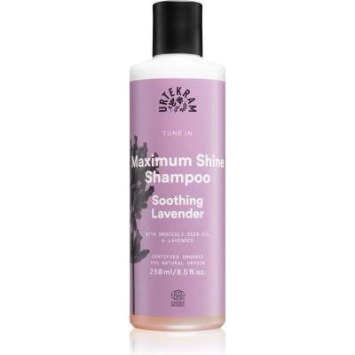 Urtekram Soothing Lavender успокояващ шампоан за блясък и мекота на косата 250ml