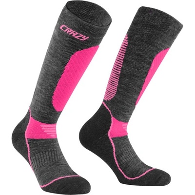 Crazy ponožky WOOL SOCKS POP POP