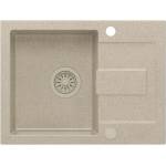 Quadron Вградена мивка Quadron Pop Christian 116 от композит, пясъчно бежова, 60x45 см (HCQC6045BEZK_PC) Мивка за вграждане