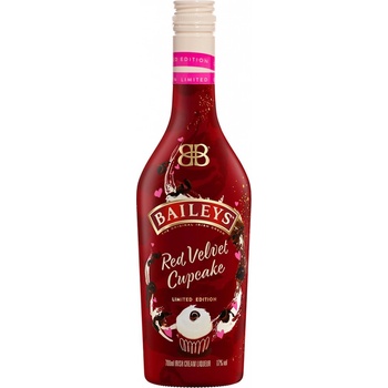 Baileys Red Velvet Cupcake 17% 0,7 l (čistá fľaša)