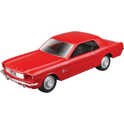 Maisto Maisto Ford Mustang 1965 červená 1:43