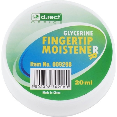 Zvlhčovač prstů d.rect , glycerinový 20 ml