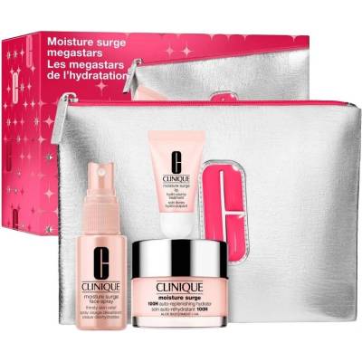 Clinique Moisture Surge Комплект, с несесер, 3 части