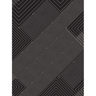 Preinterier Fototapeta panel - PL0187 - Čierny labyrint vlies - 206cm x 275cm