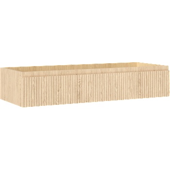 Mexen Rivel шкаф за баня под мивка 120 см, 1 чекмедже, надиран, дъб - 91A20-12023-1-BF81 (91A20-12023-1-BF81)