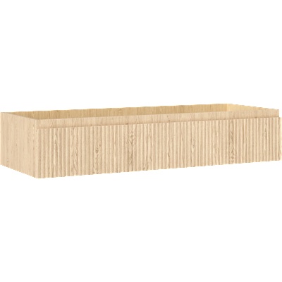 Mexen Rivel шкаф за баня под мивка 120 см, 1 чекмедже, надиран, дъб - 91A20-12023-1-BF81 (91A20-12023-1-BF81)