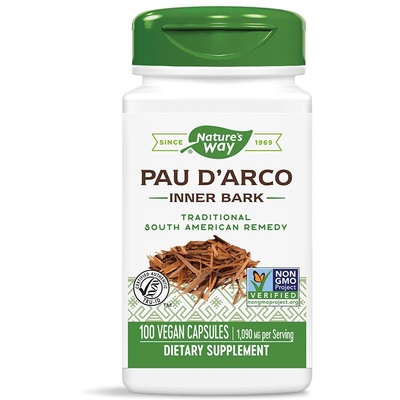 Nature's Way Pau D'Arco Inner Bark, 100 капсули, Nature's Way (15450)