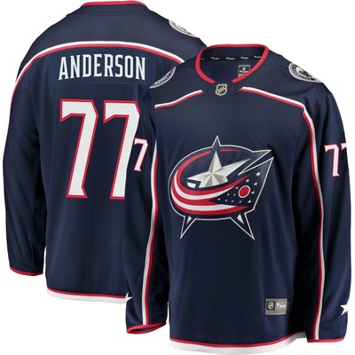 Fanatics Dres Columbus Blue Jackets #77 Josh Anderson Breakaway Alternate Jersey