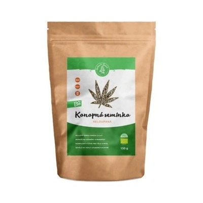 Zelená Země Bio Konopná Semínka neloupaná 150 g