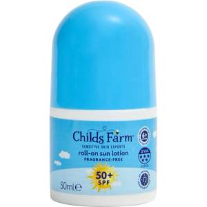 Childs Farm Рол-он слънцезащитен крем childs farm със spf 50+, 50 мл