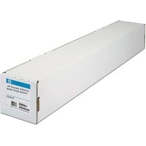 HP Everyday Adhesive Matte Polypropylene C0F18A, 2-pack, 120 g/m2, 24", 610mm x 22, 9m, матова, самозалепваща, бяла, ролка хартия (C0F18A)