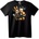 NOONEBRAND Тениска Mickey & Minnie Златно Диско - 2XL, White