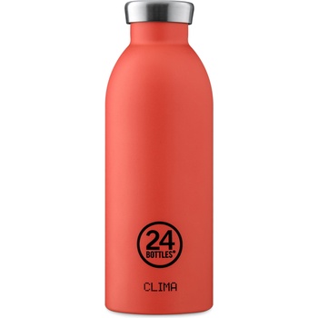 24Bottles Термобутилка Clima Earth 500 мл червена (655)