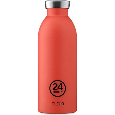 24Bottles Термобутилка Clima Earth 500 мл червена (655)