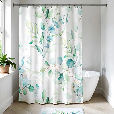 Tendance AQUARELLE se vzorem eukalyptu 180 x 200 cm – Zboží Dáma Tendance AQUARELLE se vzorem eukalyptu 180 x 200 cm – Zboží Dáma