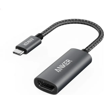 Anker Адаптер за свързване от USB-C към HDMI - Anker PowerExpand+ USB C to 4K HDMI Adapter (тъмносив) (A83120A1)