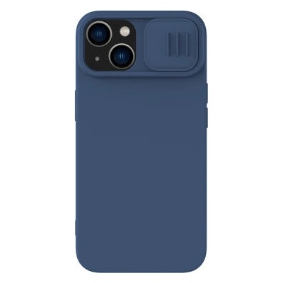 Púzdro Nillkin CamShield Silky Magnetic Apple iPhone 14 Plus modré