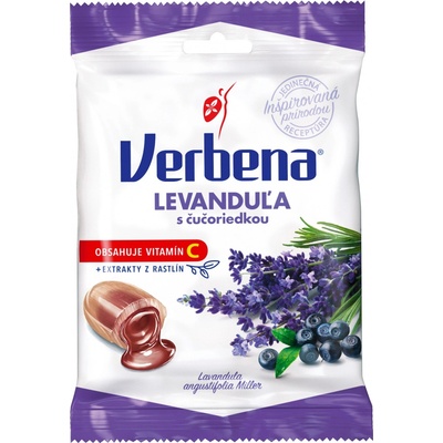 Verbena Furé Levanduľa a Čučoriedka s vitamínom C 60 g
