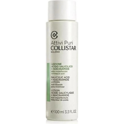 Collistar Attivi Puri Salicylic Acid + Niacinamide Lotion тоник за лице за кожа, склонна към акне 100 ml за жени