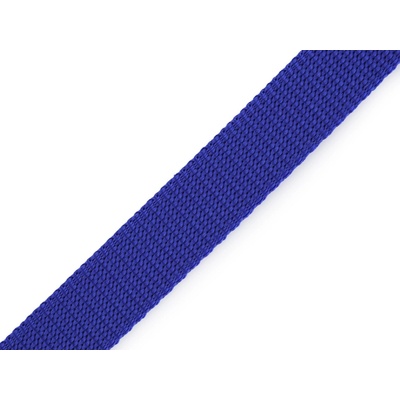Prima-obchod Popruh polypropylenový šíře 20 mm tloušťka 2 mm, barva 19 modrá královská