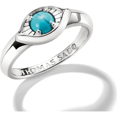 Thomas Sabo prsteň Eye Ring Turquoise TR2527 404 17